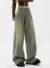 Y2K Women Vintage Streetwear Korean Worbgy Cargo Dżinsy Retro Proste Spodnie spadochronowe Dżinsowe spodnie Fairy Grunge Alt Ubrania 240125