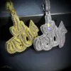 Fabrikant van fijne sieraden Fire Shape Baguette Cut Pass Diamond Tester VVS Moissanite Sier Hip Hop Rock Iced Out Hipster Gifts