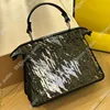 2024 Femmes en toile Tapés sac à bandoulière mode Sacs à bandoulière Designer Tote Pixie Frgmt Handsbags Luxury Wallet Nouvelle Année de Dragon Business Party Purse Bucket Crossbody