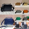 Saffiano deri ve yeniden nylon crossbody çantalar çanta naylon astar logosu çıkarılabilir ayarlanabilir dokuma naylon sh279f