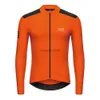 T-shirts hommes GORE Cycling Wear Hommes Veste d'hiver Laine Long Seve Top Épais Thermique Fece Bicyc Vêtements Vélo De Route Jersey Vêtements ChaudsH24129