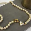 necklace viviane vivienen westwoods collier de créateur pour femmes planète satellite impératrice douairière Xi amour collier de perles vent collier fête des mères Gi