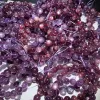 Bracelets Meihan Top Natural Top Rare Rare Purple Lepidolite Bracelet Smooth Round Gem Stone Perles pour les bijoux Making Design Christmas Gift