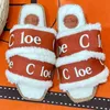 Designer tofflor Chloees Sliders Womens Flat Woody Mule Sandels Summer Beach Shoes Lady Chloee Sandaler Luxury Woman Pink Slides Room 35-42