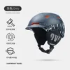 Men and women all-in-one ski helmets, anti-fall, windproof, ear protection, and warm, electric vehicle cycling helmets PF