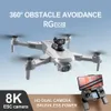 Drones atualizados RG108 5000M Distância GPS Posicionamento 8K Foto aérea 30 minutos de longa resistência GPS Voo de retorno de longa distância RC Drone YQ240129