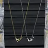 Necklaces Pendant Charm Necklace Colorful Enamel Fashion Necklace for Men Women Classic Titanium Steel Designer Jewelry with box