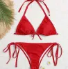 Bikini da donna Set sexy 2024 costume da bagno estivo a forma di stelle costumi da bagno da donna costume da bagno moda abiti da spiaggia estate donna Biquini