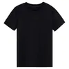 Men's T-Shirts Soft Slim T-Shirt Men Plain Tee Standard Blank T Shirt Black White Tees Top NewL2404