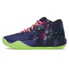 Högkvalitativ boll Lamelo basketskor MB01 Designer Man Melo Rick och MB01 01 Ballls Galaxy Blue Red Green Black Blast Queen Designer Sneaker Trainer US