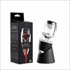 Aeratore per vino che fa riflettere rapidamente, decanter per vino rosso, con filtro per sedimenti e supporto, aeratore per vino rosso, whisky, dispenser, per amanti del vino e sommelier, idea regalo