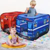 Tents And Shelters House Folding Children Car Tent Play Ocean Ball Pool Indoor Toy Police Fire Ambulance Teepee Gifts Birthday