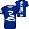 Herr t-shirts mtq martinique flagga 3d tryck överdimensionerade t shirt kvinnor män sommar o-hals kort ärm rolig t-shirt grafisk tees fotboll tröja