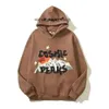 Vetements Hoodie Broken Planet Mens Designer Design Design Design Sweater Design Long Mound Dound Sweater Sweater White Gray Cotton Streetwear Clothing 416 Vetement Hoodie