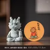 Tea Pets 2024 Chinese Zodiac Lucky Dragon Pet Decoration Mascot Figurine Set Accessories