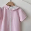 Girl Dresses Summer Pink Rabbit Polo Dress Lolita Child Girls Casual Midi Children For Teens Party Princess Sundress