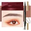 Rehausseurs de sourcils avec pointe de remplacement Olis Gold Tube Double tête crayon rotation n'est pas facile à décolorer les débutantes Drop Deli Ot0Cj