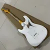 Heavy Relic S T Guitar Alder Body Maple Neck ,Aged Hardware White Color Nitro Lacquer Finish Can be Customized Electric guitar