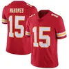 Travis Kelce Patrick Mahomes Football Jersey Custom Isaih Pacheco Chris Jones Nick Bolton Ross L'Jarius Sneed Creed Humphrey Rashee Rice Trent McDuffie 15