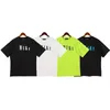 Magliette di lusso amirs da uomo designer femminile magliette cortometraggi casual di moda estiva con lettera di alta qualità designer t-shirt b48a#