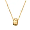 Halsband SN5 Rose Gold Pärlor Imiterade Pearl Heart Pendant Halsband för kvinnor Multi -skiktade chokerhalsband