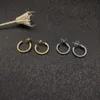 kostenloser Versand Designer-Dy-Luxusschmuck David Yuman-Ohrringe High-End-Ohrringe mit einfachem gedrehtem Draht, kleine Ohrringe in Silber und Gold, klassisch und vielseitig für Frauen