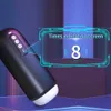 Masturbatoren Automatischer männlicher Masturbator, künstliche Vagina, simulierter Penis, Oralsex, männliche Sexspielzeuge, Masturbation, Produkte für Erwachsene