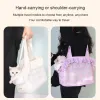 Carriers Pet Carrier Bag for Cat Small Dog Backpack Travel Car Seat Transport Moving Puppy Animals Box Supplies Accessories