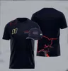Cykelkläder F1 racing t-shirt sommar ny team polo skjorta samma stil andningsbar ge bort hatt num 1 11 logotyp