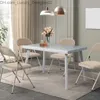 Autres meubles VINGLI 6 PC Chaises pliantes avec sièges rembourrés Structure en métal avec dossier en tissu Capacité 350 lb Kaki Ensemble de 6 Q240129