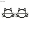 Gual 2pcs Product Personality Stainless Steel Strawberry Cake Rabbit Ear Breast Ring Body Exquisite Piercing Jewelry 240127