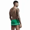 Vêtements de nuit pour hommes Jeunesse Confortable Pantalon à la maison pour hommes Funny Split Bottom Shorts Vêtements de nuit Sous-vêtements Gay Sexy Pahama Culotte Hombre Trunk