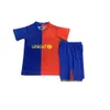 Barcelona retro Messis Xavi A.Iniesta piłkarski koszulki 05 06 08 09 10 11 12 13 14 15 Vintage Shirt Ronaldinho Rivaldo Henry Xavi Suarez Ronaldo Football Kids