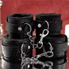 Adult Toys 10 Pcs/set Leather Sex Toy BDSM Kits Plush Bondage Handcuffs Sex Games Whip Gag Nipple Clamp Sexy for Couples Exotic Accessories