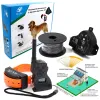 Leashes Pet Dog Electric Fence Shock Vibration Sound with Dog Remote Control for small to big dogs training collars Fencing System