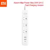 Smart Home Control Xiaomi Gniazdo Mi Mijia QC3.0 20W Szybkie ładowanie zasilania 2A1c 3 Gniazda Standardowe Przedłużenie interfejsu wtyczki 1,8M