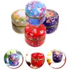 Storage Bottles Tinplate Gift Sweets Container Cookie Biscuit Case Candy Holder Sugar Jars Containers For Giving