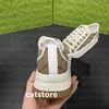 Designer Luxury Trims Fabric thick-soled Cookie Shoes Women Casual Shoes high top Letter High-quality Sneaker Italy 1977 Beige Ebony Canvas Tennis Shoe