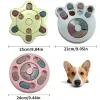 Jouets nouveau chien interactif Puzzle jouets chien nourriture roue antidérapant fond bol pour animaux de compagnie drôle chiens formation mangeoire outils pour petit moyen chien