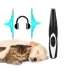 Grooming pet pé aparador de pêlos orelha olhos aparador de pêlos clipper cão gato pata elétrica clippers máquina de cortar cabelo baixo ruído pele aliciamento kits