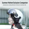 RISE-LX1 Capacete de verão para motocicleta, fone de ouvido Bluetooth especial portátil CVC com cancelamento de ruído inteligente para viagem