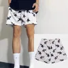 Men için Şort Sokak Giyim Hip Hop Gündelik Komik Eğlence Embroidere Desen Elastik Tassel Sıcak Dalga Plajı Pantolon Swearpants moda saf pamuk unisex örgü nefes alabilir