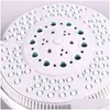 Bathroom Shower Heads Bath Head 5 Mode Function Chrome Anti-Limescale Handset Uk For Connected To All 1/2 Standard Hoses H1209 Drop Dhtsi