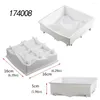 Baking Moulds 4 Style Irregular Cube Shaped Silicone Mold DIY Mousse Cake Mould Muffin Bread Tool For Pastry