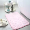 Tapis en velours de corail, pour porte de salle de bain, absorbant l'eau, antidérapant, résistant à la saleté, lavable, 240122