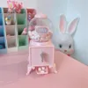 Śliczne pudełko na cukierki Ed Candy Machine Piggy Bank Candy Box Małe słodycze dozowarka