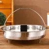 Double Boilers Stainless Steel Steamer Kitchen Accessory Rack Pots Rice Cooker Food Steaming Accessories Basket