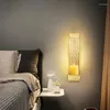 Подсвечники железный художественный настенный подсвечник с европейским рисунком S-образный для прикроватной тумбочки для спальни