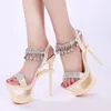 Sandals Women's Shoes Sexy Strange Style Platform High Heels Party US Size 4-8.5 No.L1027