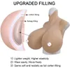 Accessoires de Costume Accessoires de Costume Seins énormes réalistes Tasse S Z Formes de Sein en Silicone Plastron pour Drag Queen Shemale Crossdresser Transgenre